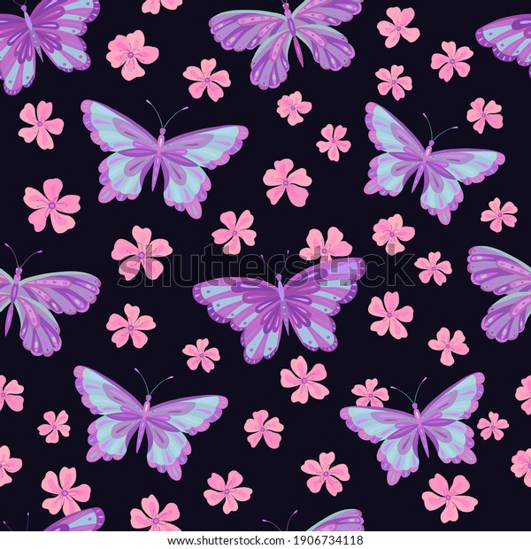 NEW BUTTERFLY IN FLOWER WHISK PURPLE PINK YELLOW MIX  FLORA 5112236 