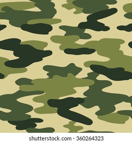 Seamless vector pattern camouflage coloring. Background for card to the Fatherland Defender's Day.