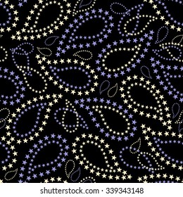 Seamless vector pattern can be used for graphic design, textile design or web design.