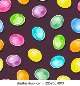 seamless vector pattern. Candy, lollipop pattern. Summer pattern. Sweet pattern for cafes and printing on clothes, textiles