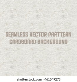 Seamless vector pattern cardboard background