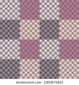 Seamless vector pattern. Cellular ornament, for decoration. Background decoration, fabric, packaging, stationery decoration