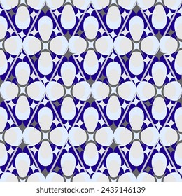 Seamless vector pattern, children's style ornament with flowers, stars and diamonds in trendy colors. Suitable for interior, wallpaper, fabrics, clothing, stationery.