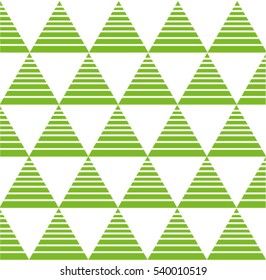 Seamless vector pattern of Christmas trees