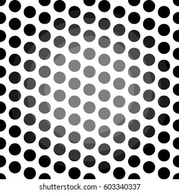 Seamless vector pattern. Circles vector pattern.