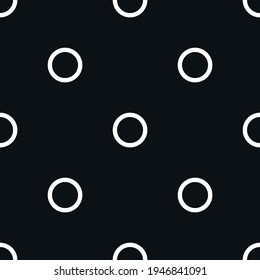 Seamless vector pattern with circles, ovals, shapes, lines. Minimalistic design