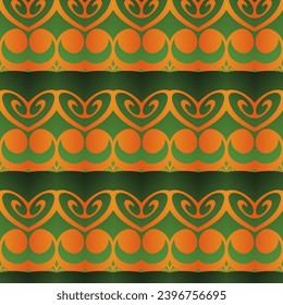Patrón vectorial sin cable. Ornamento étnico colorido. Estilo árabe