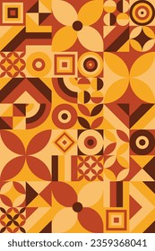 Patrón vectorial sin cable. Fondo geométrico colorido con elementos tribales decorativos a mano. Impresión con motivos étnicos, folclóricos, tradicionales. Ilustración vectorial gráfica.