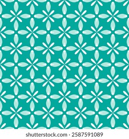 Seamless vector pattern with cross geometric ornament. Decorative design for wallpaper, fabric, textile, covers and other surfaces.