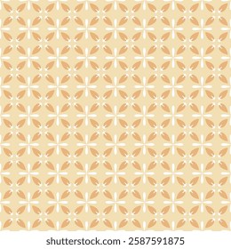 Seamless vector pattern with cross geometric ornament. Decorative design for wallpaper, fabric, textile, covers and other surfaces.