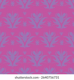 Seamless vector pattern with curly elegant bouquet. Graphic drawing of flowers anemones, physalis, leaves
