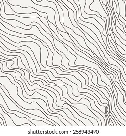 Seamless vector pattern of curved diagonal lines 