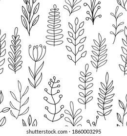 Seamless vector pattern with cute colorful Kittens. Creative childish pink texture. Great for fabric, textile Vector Illustration