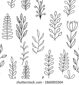 Seamless vector pattern with cute colorful Kittens. Creative childish pink texture. Great for fabric, textile Vector Illustration