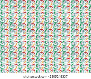 Patrón vectorial transparente para el diseño y las impresiones de moda. Patrón de flores.