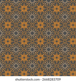 seamless vector pattern design on gray 