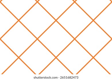 Seamless vector pattern with diagonal orange plaid design. Perfect for autumn, Thanksgiving, rustic backgrounds, fabric prints, wrapping paper, digital scrapbooking, and seasonal decor.