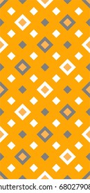 Seamless vector pattern with diamonds