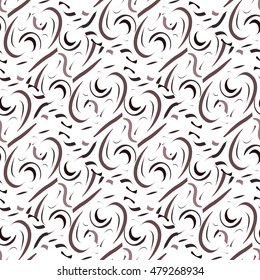 Seamless vector pattern of doodles lines. It can be used for packaging, invitations, postcard holiday, fabrics and textiles, etc.