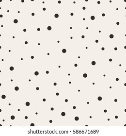 Seamless vector pattern with dots