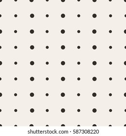 Seamless vector pattern with dots