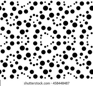 seamless vector pattern with dots  ornament. for design, textile and light industry.