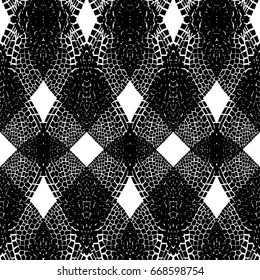 Seamless vector pattern with dragonfly wings