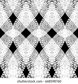 Seamless vector pattern with dragonfly wings