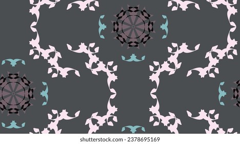 Seamless vector pattern. EPS 10. Pattern for masonry, tiles, and fabric processing.