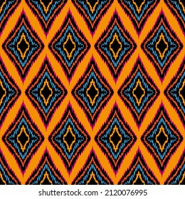 Seamless vector pattern. Ethnic, boho, tribal.