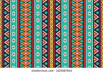 Tribal Ethnic Seamless Stock Vector (Royalty Free) 136512650 | Shutterstock