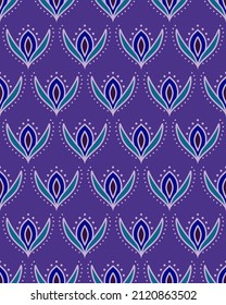 Seamless vector pattern. Ethnic style.