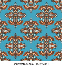 Seamless Vector Pattern Ethnic Tribal