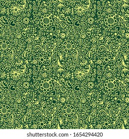 seamless vector pattern fabric print design