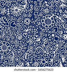 seamless vector pattern fabric print design