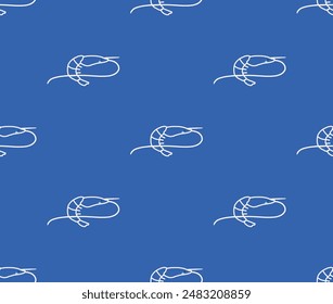 Seamless vector pattern featuring hand drawn shrimp in a minimalist style. Perfect for kitchen covers, fabrics, wallpapers, wrapping papers, and textiles.