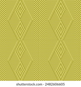 Seamless vector pattern featuring meticulously arranged yellow spheres with subtle shading for a 3D effect on a light yellow backdrop.