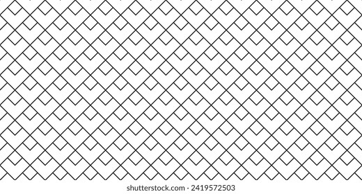 A seamless vector pattern featuring a mix of paving blocks with regular geometry. This contemporary tile texture is well-suited for prints and digital backdrops.