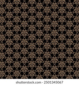 seamless vector pattern with floral design