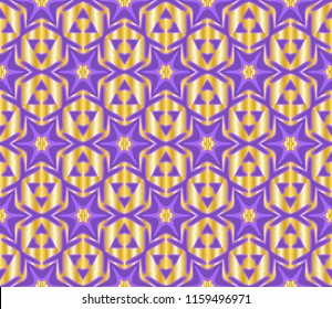 Seamless vector pattern. Floral ornament. For Interior decoration, wallpaper, presentation, fashion design.