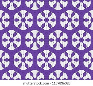 Seamless vector pattern. Floral ornament. For Interior decoration, wallpaper, presentation, fashion design.