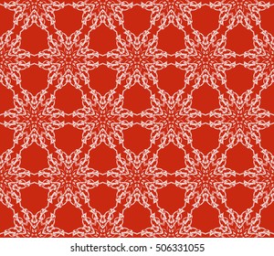seamless vector pattern. floral ornament. interior decoration, wallpaper, presentation, fashion design. rose color