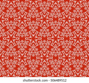seamless vector pattern. floral ornament. interior decoration, wallpaper, presentation, fashion design. rose color