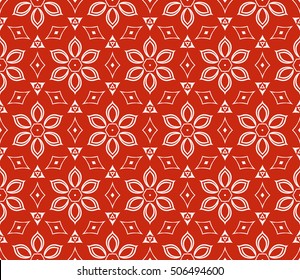 seamless vector pattern. floral ornament. interior decoration, wallpaper, presentation, fashion design. rose color