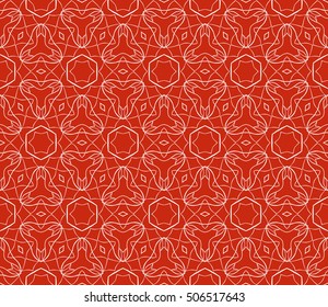 seamless vector pattern. floral ornament. interior decoration, wallpaper, presentation, fashion design. rose color