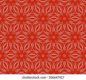 seamless vector pattern. floral ornament. interior decoration, wallpaper, presentation, fashion design. rose color