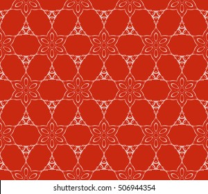 seamless vector pattern. floral ornament. interior decoration, wallpaper, presentation, fashion design. rose color