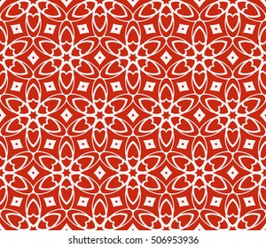 seamless vector pattern. floral ornament. interior decoration, wallpaper, presentation, fashion design. rose color