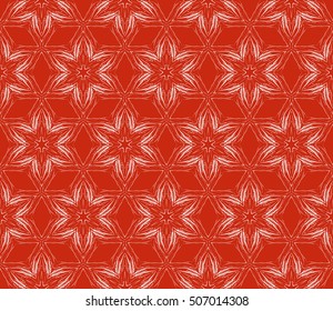 seamless vector pattern. floral ornament. interior decoration, wallpaper, presentation, fashion design. rose color