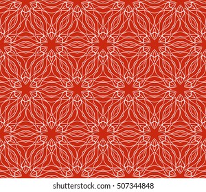 seamless vector pattern. floral ornament. interior decoration, wallpaper, presentation, fashion design. rose color